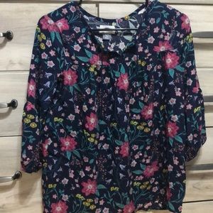 V neck long sleeve